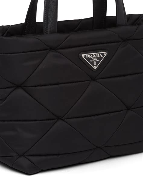 prada nylon bag 22982082|Black Padded Re.